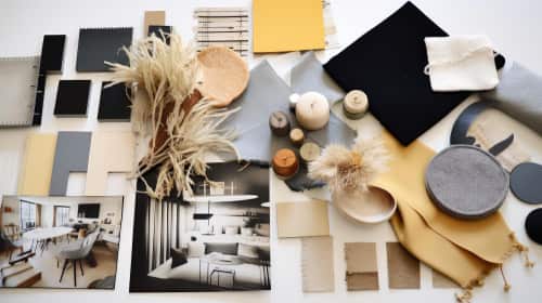 moodboard voor interieur