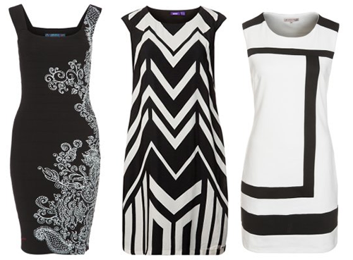 zwart wit mode trend 2014