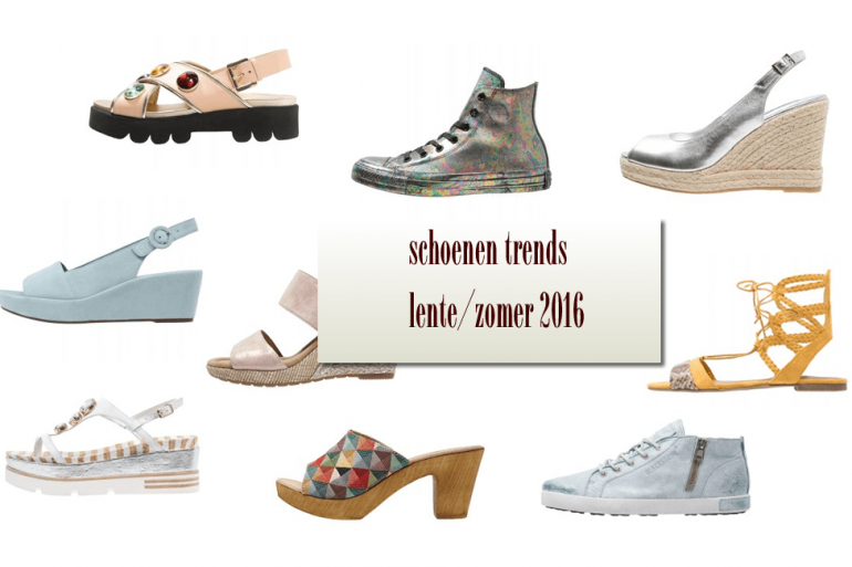 trends schoenen lente zomer 2016