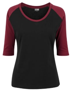 shirt met raglanmouw