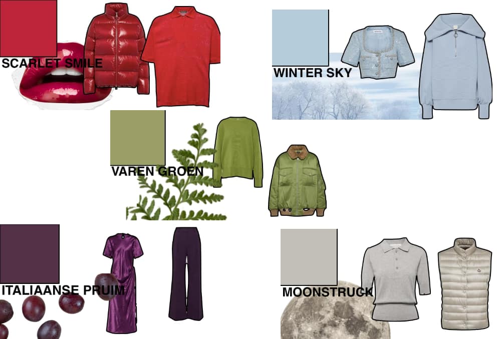 Super Modekleuren herfst winter 2024/2025