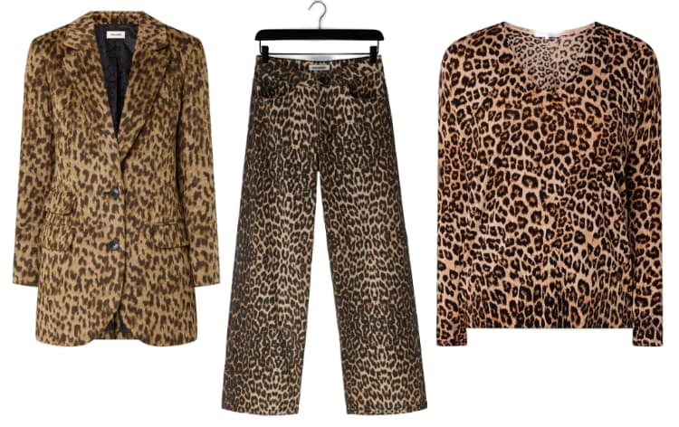 mode trend luipaard en panter print
