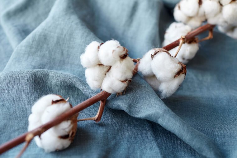 denim met tak katoen