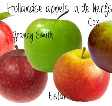 hollandse appels in de herfst