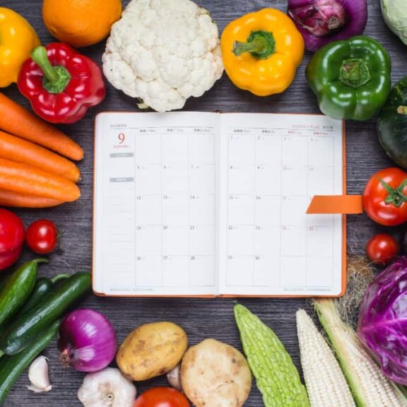 groenten en fruit van het seizoen