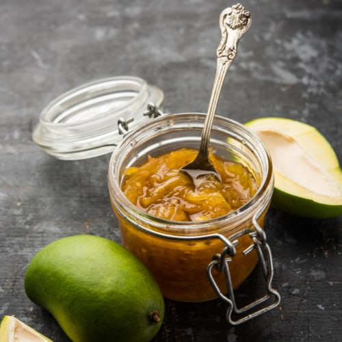 mango chutney in wekpot