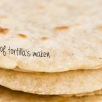 zelf wraps of tortilla's maken