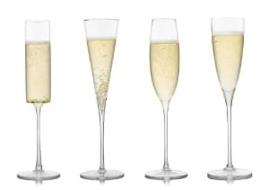 champagne flutes