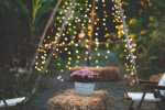 party lights tuin