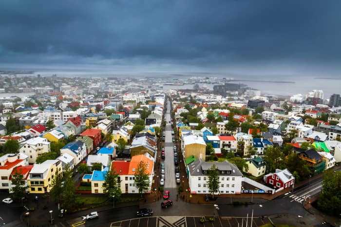 gebouwen van reykjavik