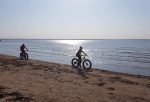 fatbikes op strand