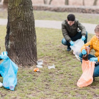 organiseer een buurtopruimdag