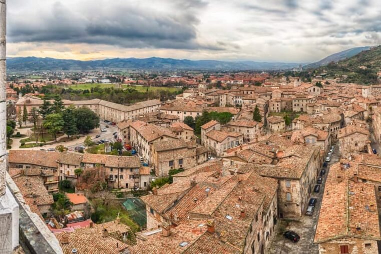 gubbio, middeleeuwse stad in Italië