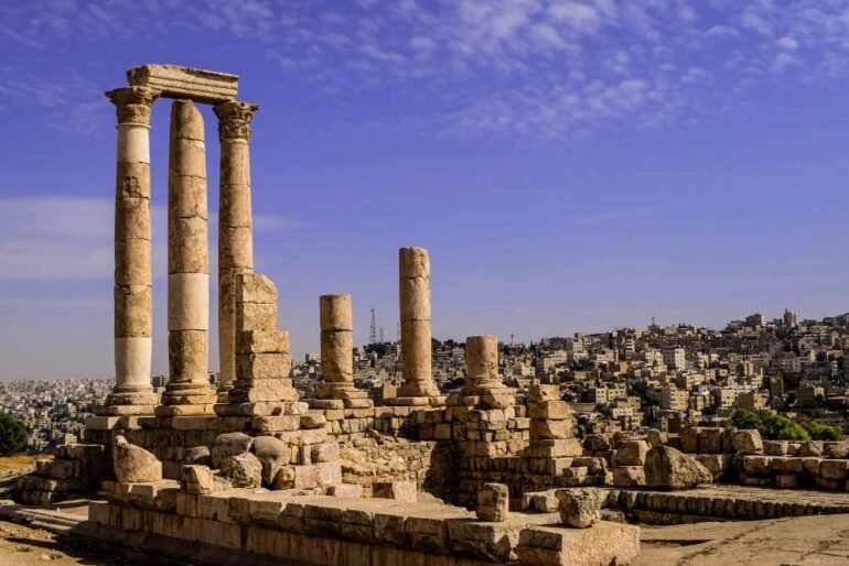 Citadel Amman Jordanië