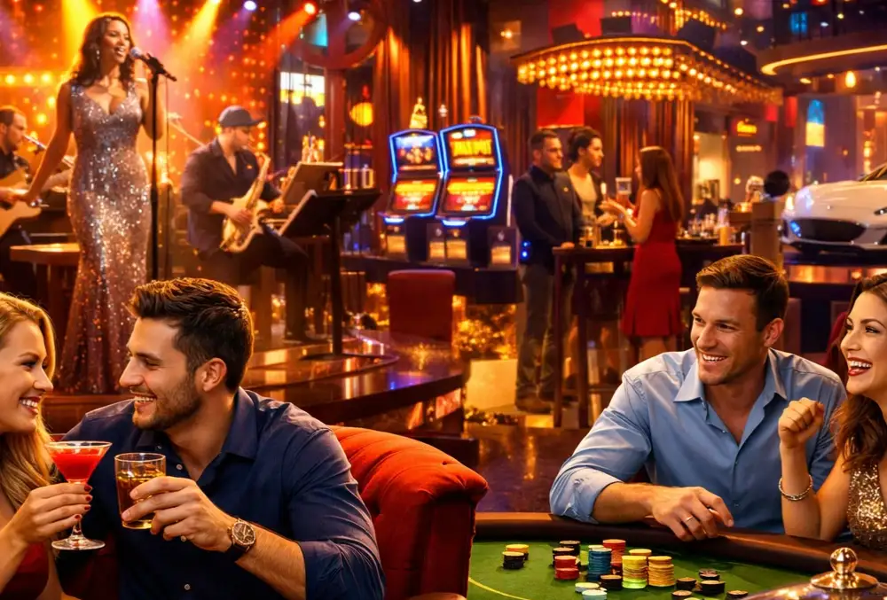 Casinoavond met livemuziek en spelplezier