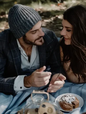 romantische picknick