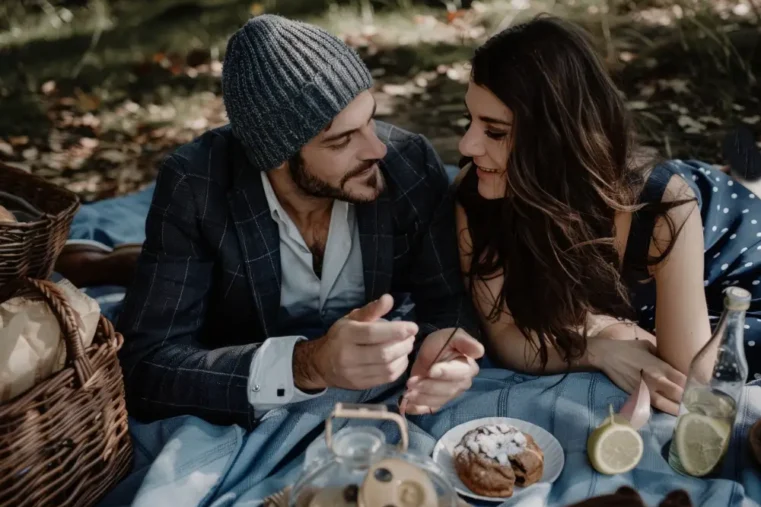 romantische picknick