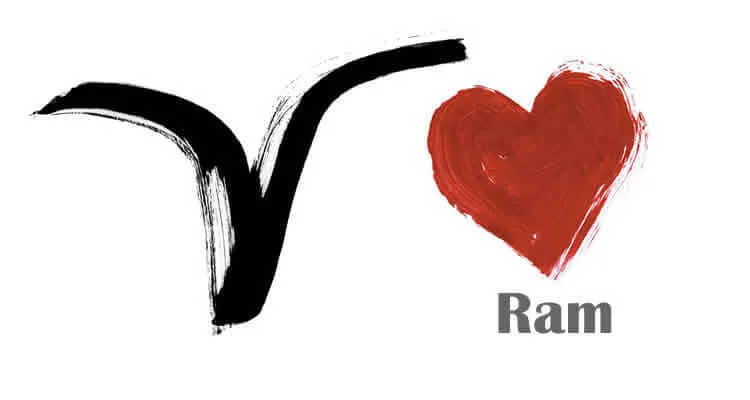 wie past bij de Ram