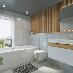 spotjes in badkamer