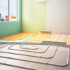 pvc vloer met vloerverwarming