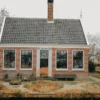 statig en symmetrisch vrijstaand huis of notariswoning