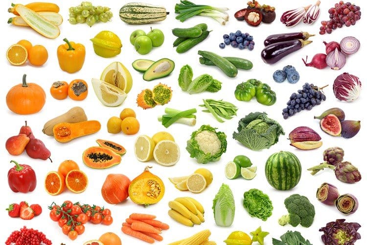 kies meer kleur groenten en fruit