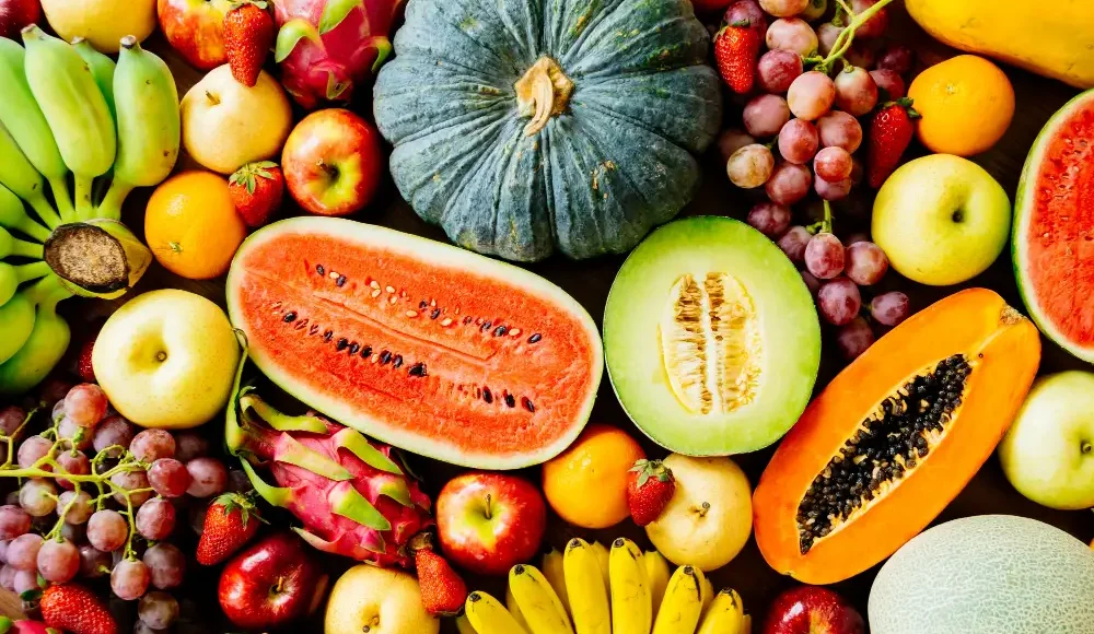 verschillende soorten fruit