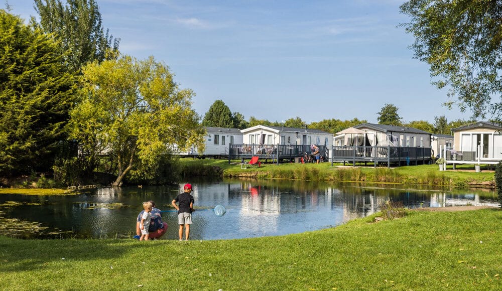 vakantiepark aan het water