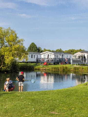 vakantiepark aan het water