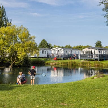 vakantiepark aan het water